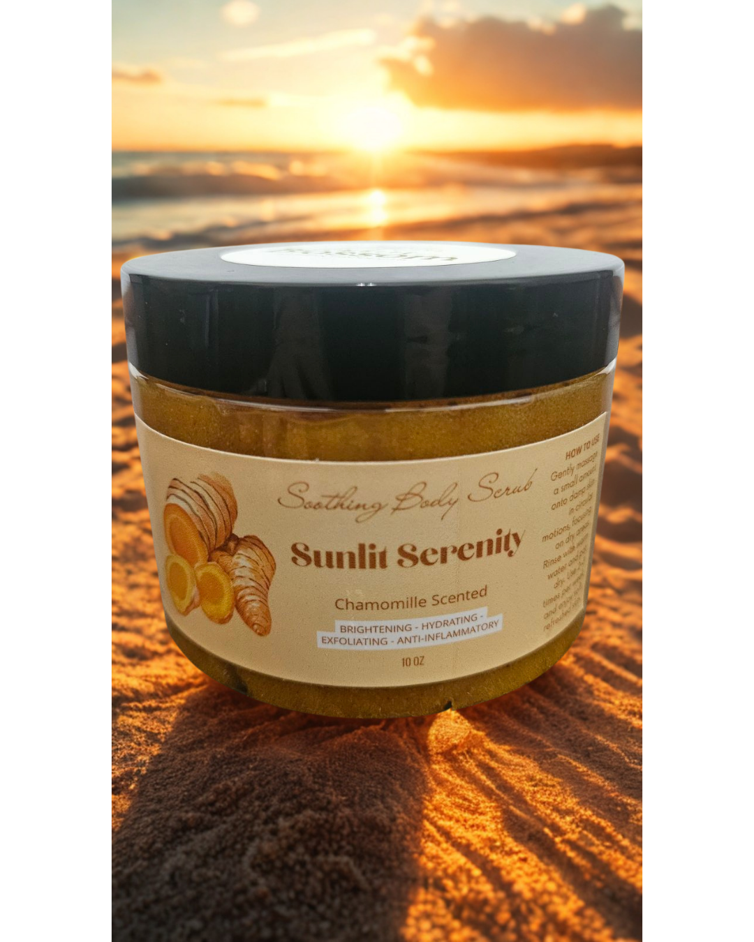 Sunlit Serenity - Turmeric & Chamomile Body Scrub